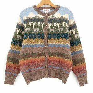 Vintage Orvis Shetland Wool Landscape 